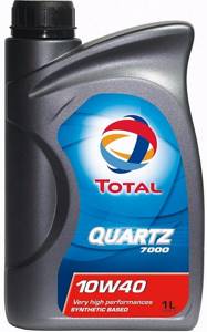 TOTAL QUARTZ 7000 10w40 1л. полусинтетика, масло моторное